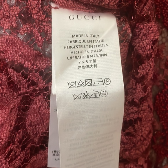 NWT Gucci Beaded Sheer Alessandro Michele Dress - Picture 11 of 11